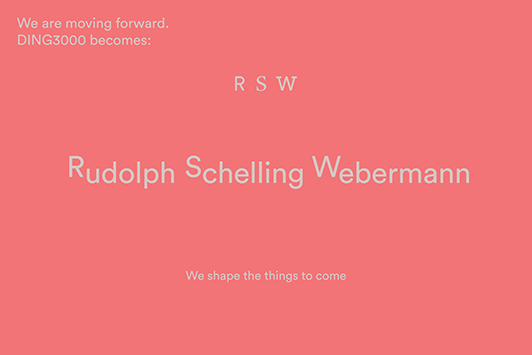 DING3000 becomes Rudolph Schelling Webermann